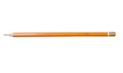 Карандаш графитовый PROFESSIONAL H, желтый, без ластика , туба - 144 шт.