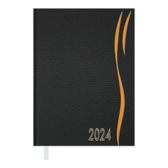 Ежедневник датированный 2024 WAVE, A5, оранжевый