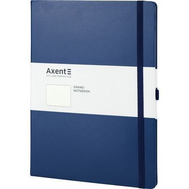 Книга записнаяя Partner Grand, 295*210, 100 листов, точка, т-синяя